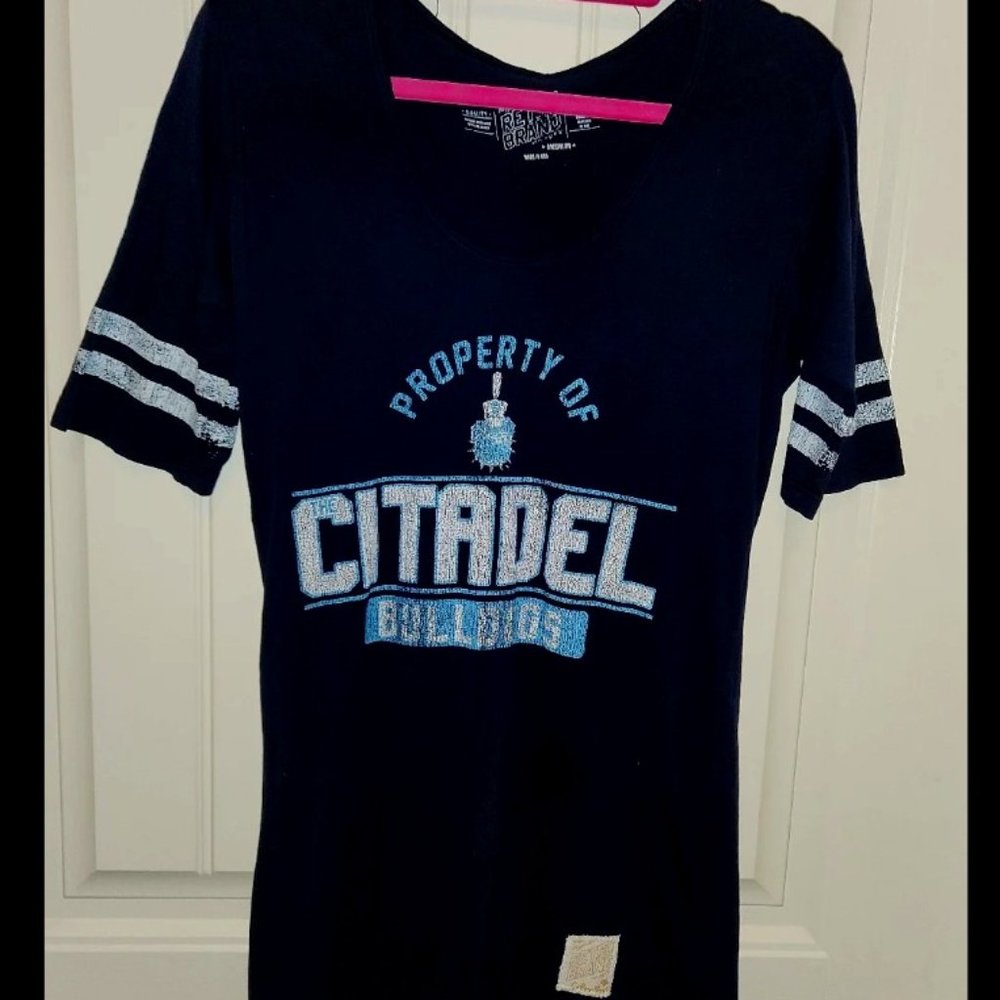 Citadel Bulldogs Retro Looking Tshirt